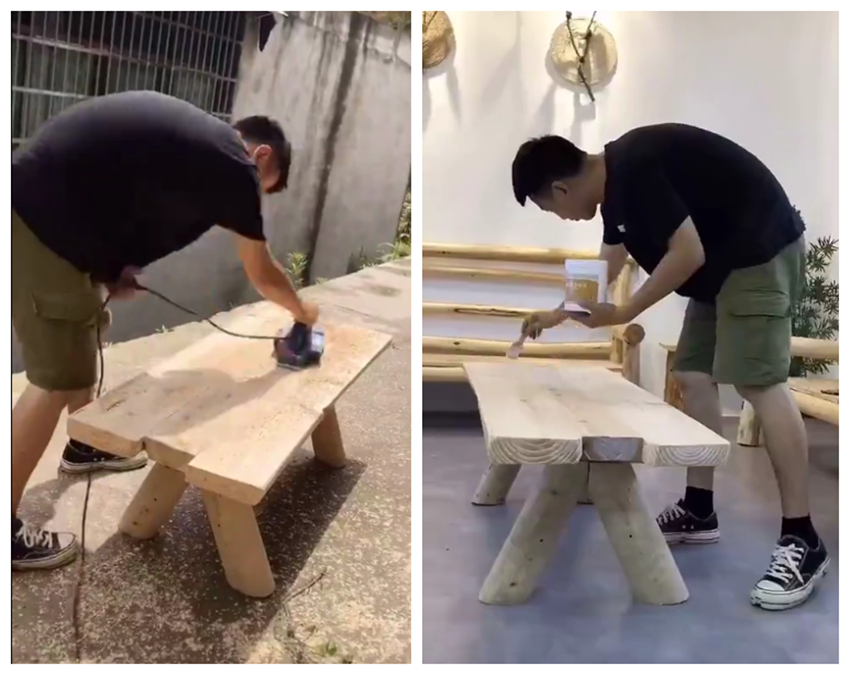 小伙为给返乡妻子惊喜，不请工人自己把毛坯房装成这样！太给力