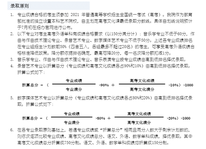 十一大音乐学院实力悬殊？别被排名误导