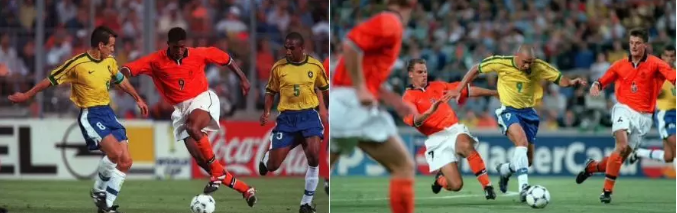 天下足球1998世界杯(1998年世界杯，两位天才前锋对决，那时他们22岁)