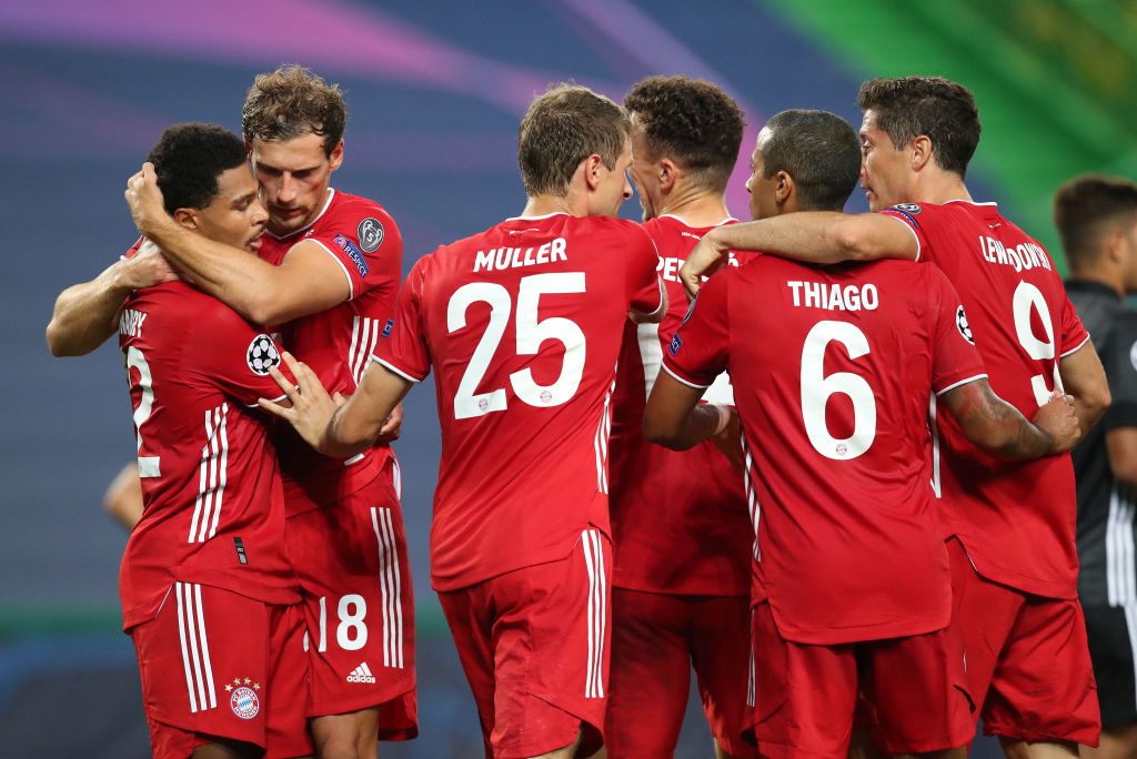 拜仁晋级欧冠决赛场次（10战全胜轰42球！拜仁露出史上最强凶相 三冠王伟业只差一步）