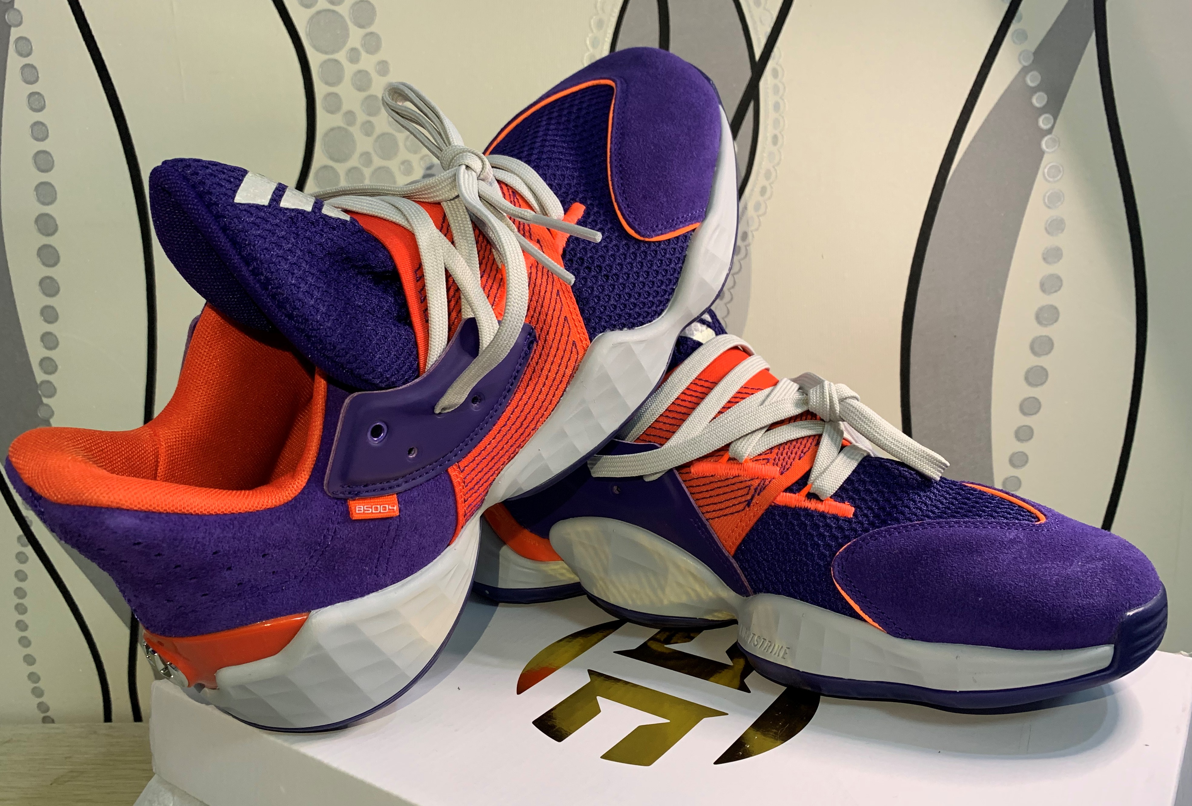 篮球鞋44码多少厘米（Adidas 哈登4 非专业穿用测评）