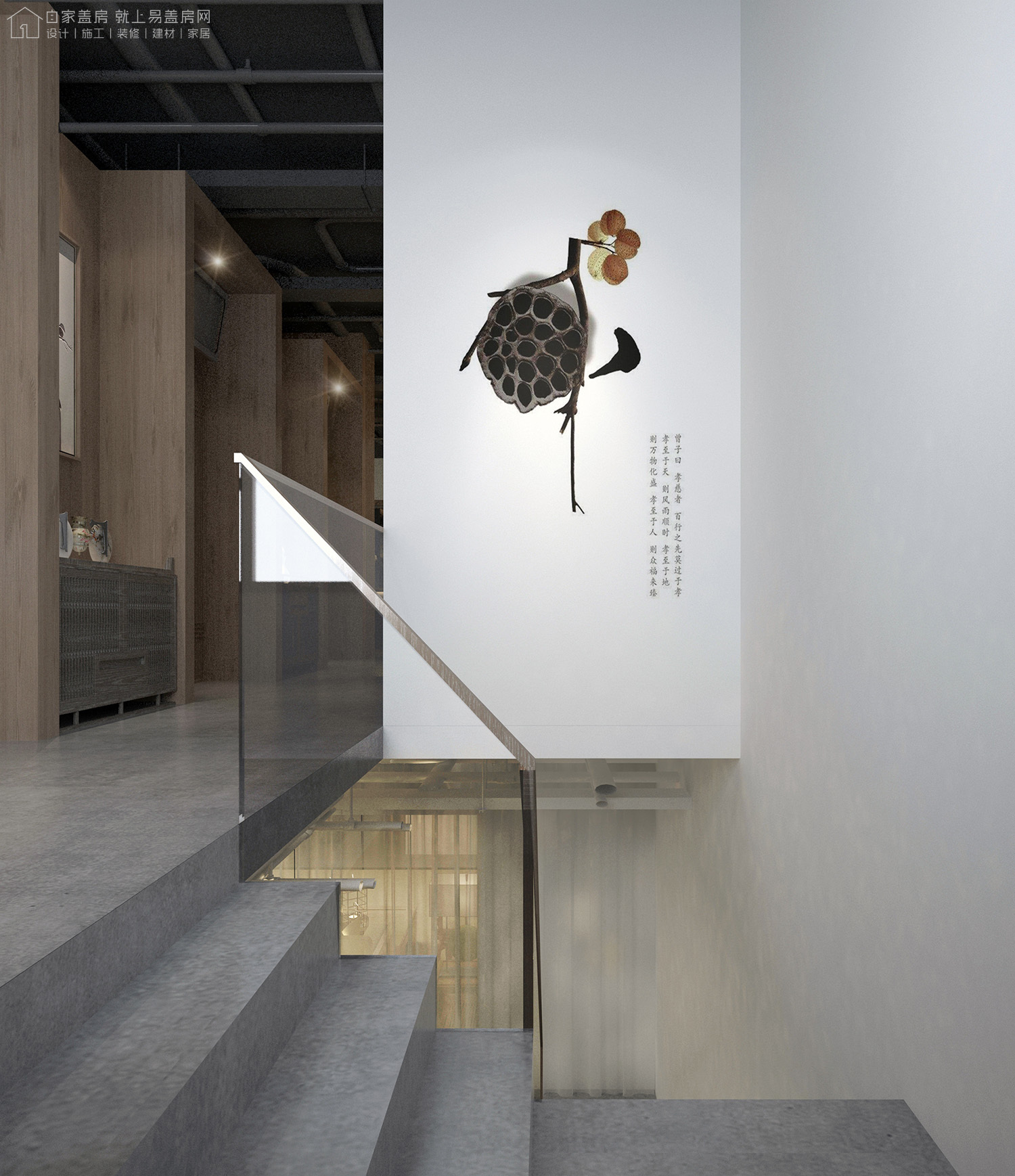 太惊艳，古风古韵，北京中关村新中式茶室室内设计和室内装修