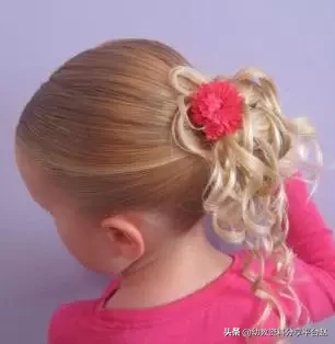 幼儿园扎头发简单好看教程（1一3岁短发怎么扎好看头发少）