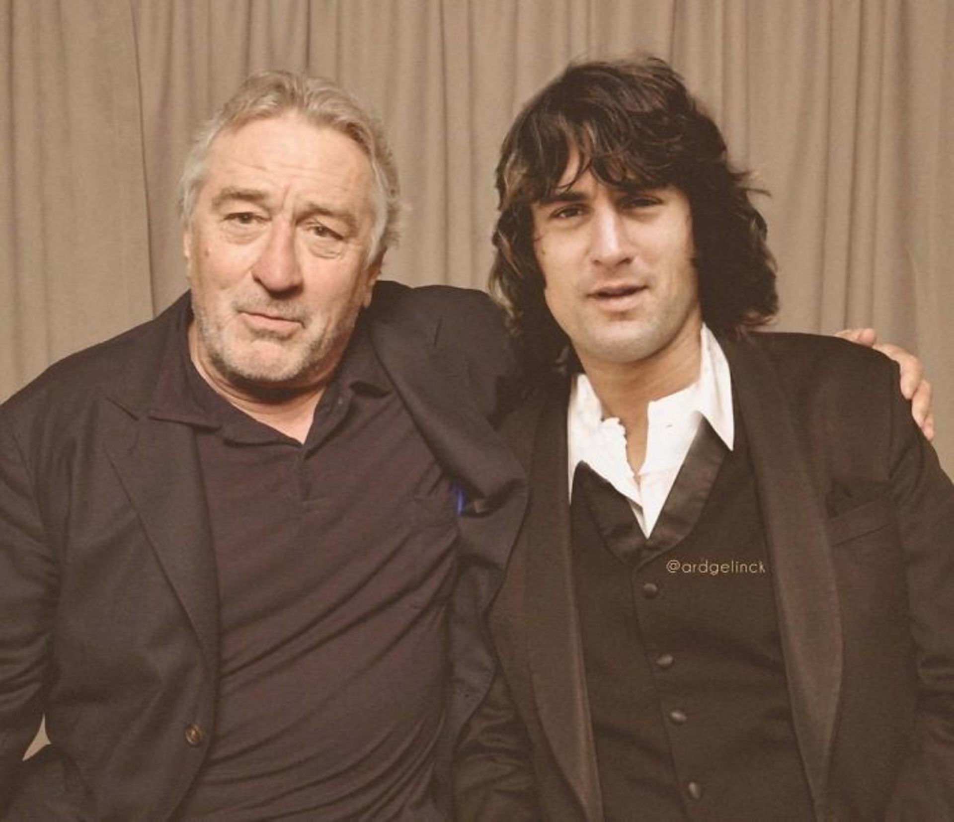 国外50个名人和年轻时的自己合影，岁月可以改变什么呢？