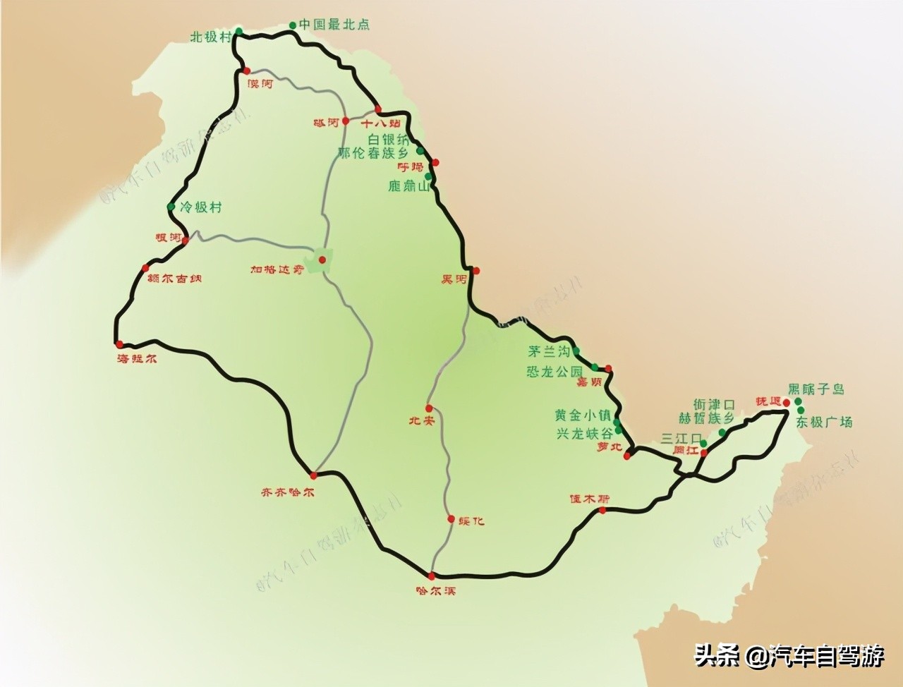 提前做好“功课”，暑假可以安排去远方自驾游（附15地线路地图）