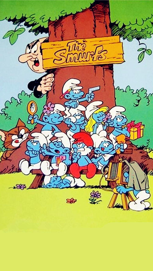 生活着一群无忧无虑,快乐的蓝精灵和邪恶的巫师格格巫斗智斗勇的故事