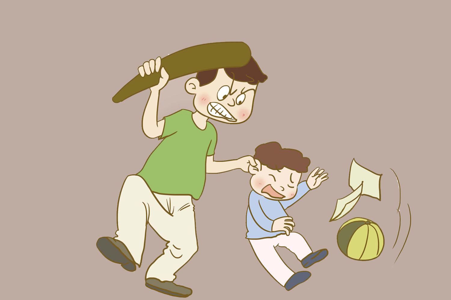 哪些部位不能打(打孩子要有技巧,这三个部位再生气也不能打,容易有后