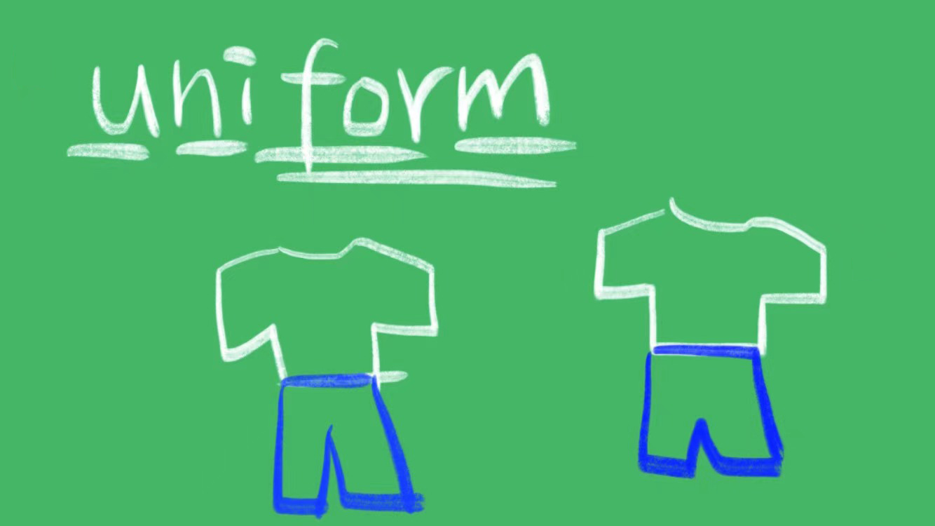 uniform uniform前面用an吗-起航号