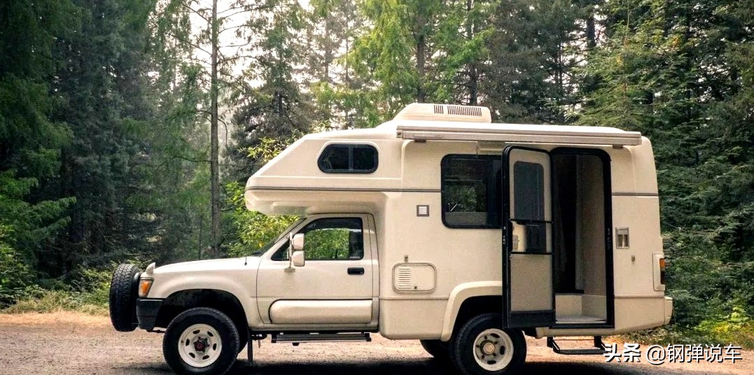 丰田海拉克斯也有房车,硬核柴油手动分时四驱,去任何地方都行