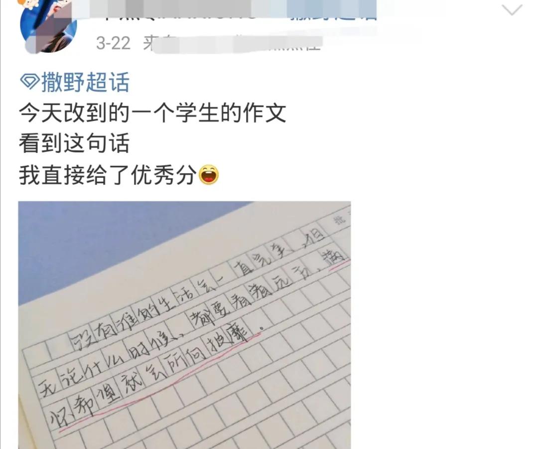 这个素材，写作文慎用