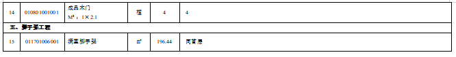 某办公楼工程量清单编制实例