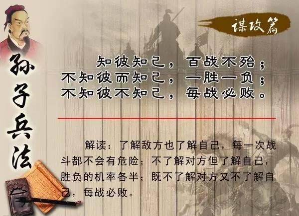 关于孙子兵法36计的名人名言 _晶羽文学网