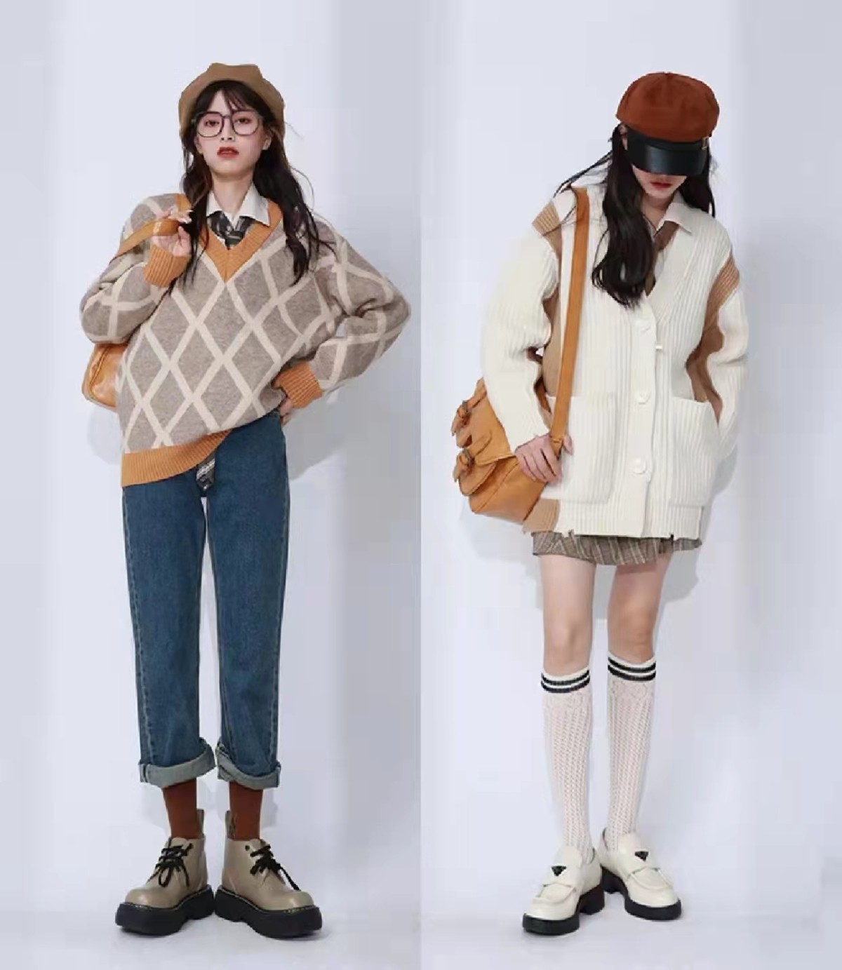 “白衬衫”一年四季都能穿！冬天叠穿法为你总结好了，很实用