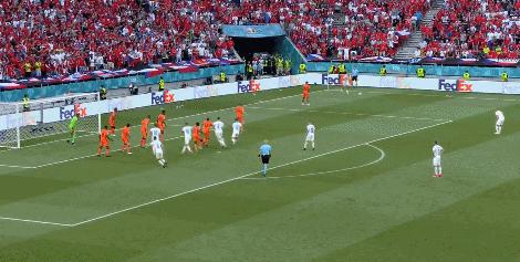 欧洲杯-希克建功 捷克2-0荷兰晋级8强将战丹麦