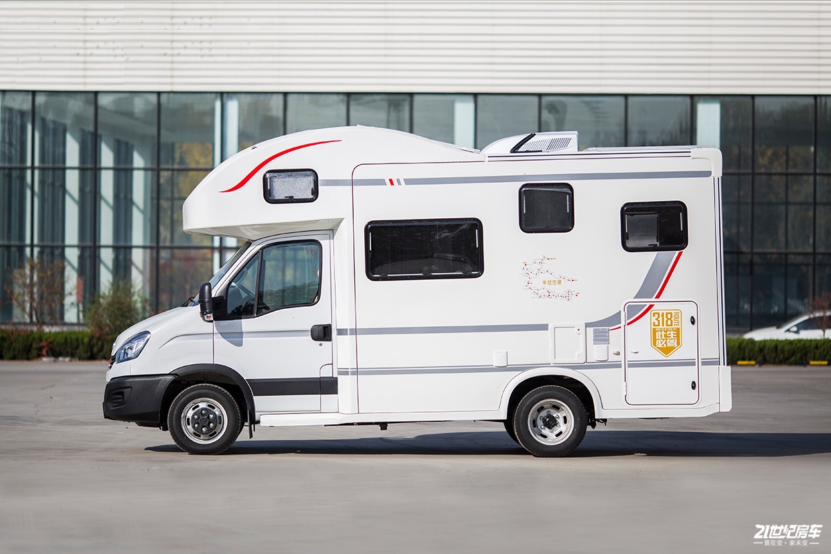 途佳依维柯c型房车实拍