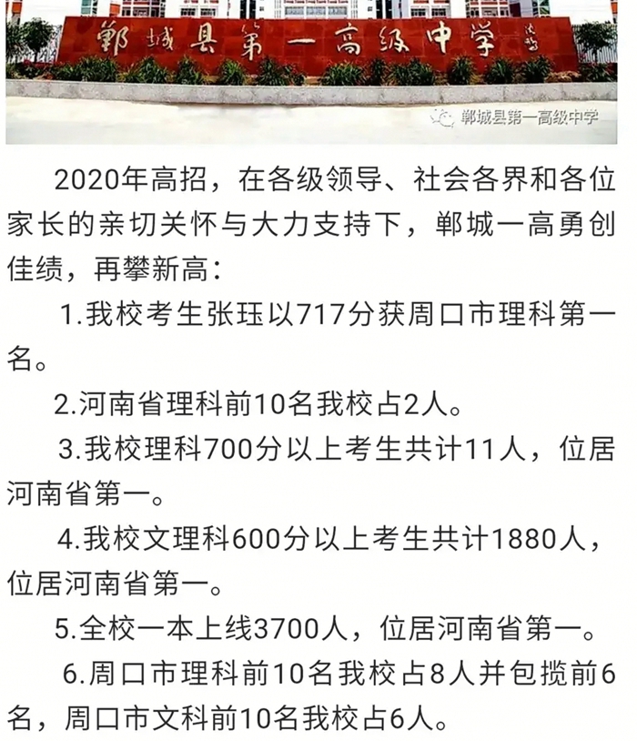 郸城一中、临川一中、衡水中学等名校高考成绩单来了，你怎么看？