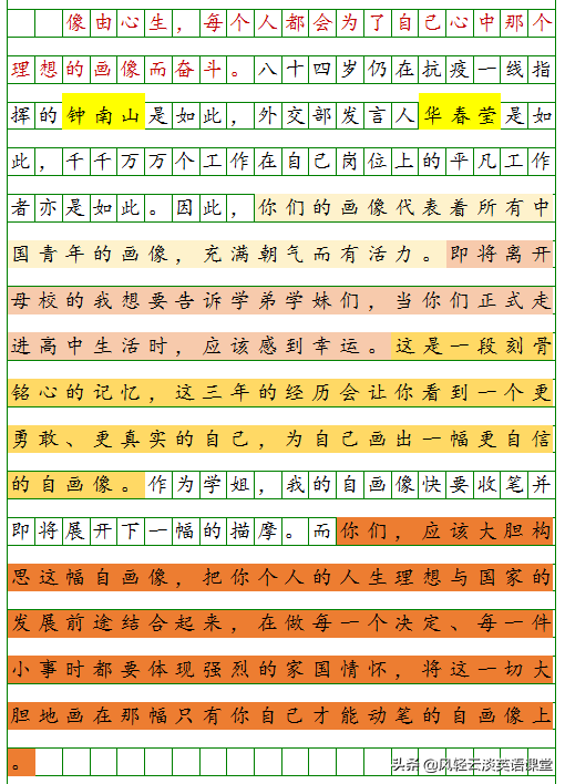 书信体高考作文如何搞定？2020全国3卷真题分析高分例文赏析