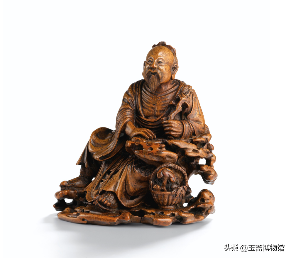 这些巧夺天工的艺术品，竟然都是竹根雕，史上最贵的竹根雕拍卖榜