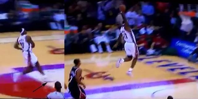 NBA罚球线（字母哥罚球线起跳扣篮，不禁想起詹姆斯当年同样逆天！谁更具美感）