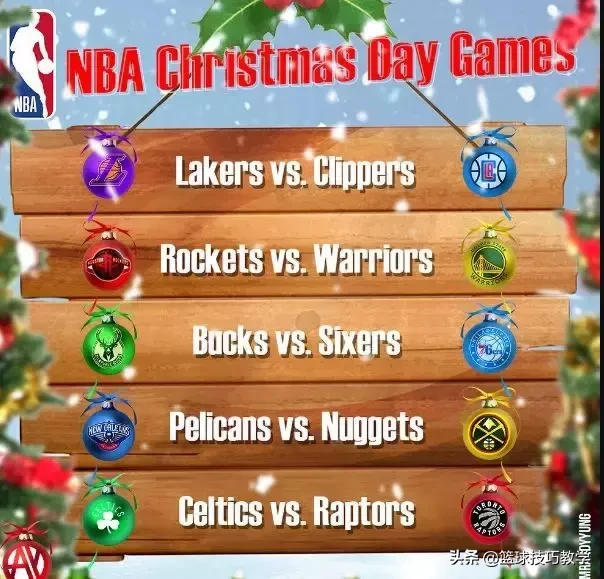 nba今日赛程战况湖人(NBA公布赛程，湖人和快船干上了，火勇又一次对决)