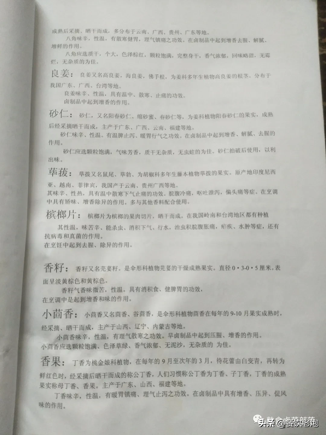 武汉某加盟公司学习资料，鸭脖，品牌降龙爪爪配方，花我不少银子