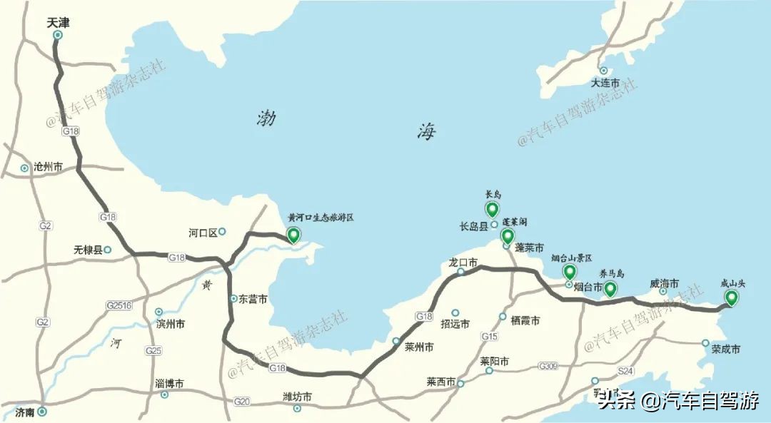 这8处金秋自驾游线路，总有一款适合你（附线路地图）