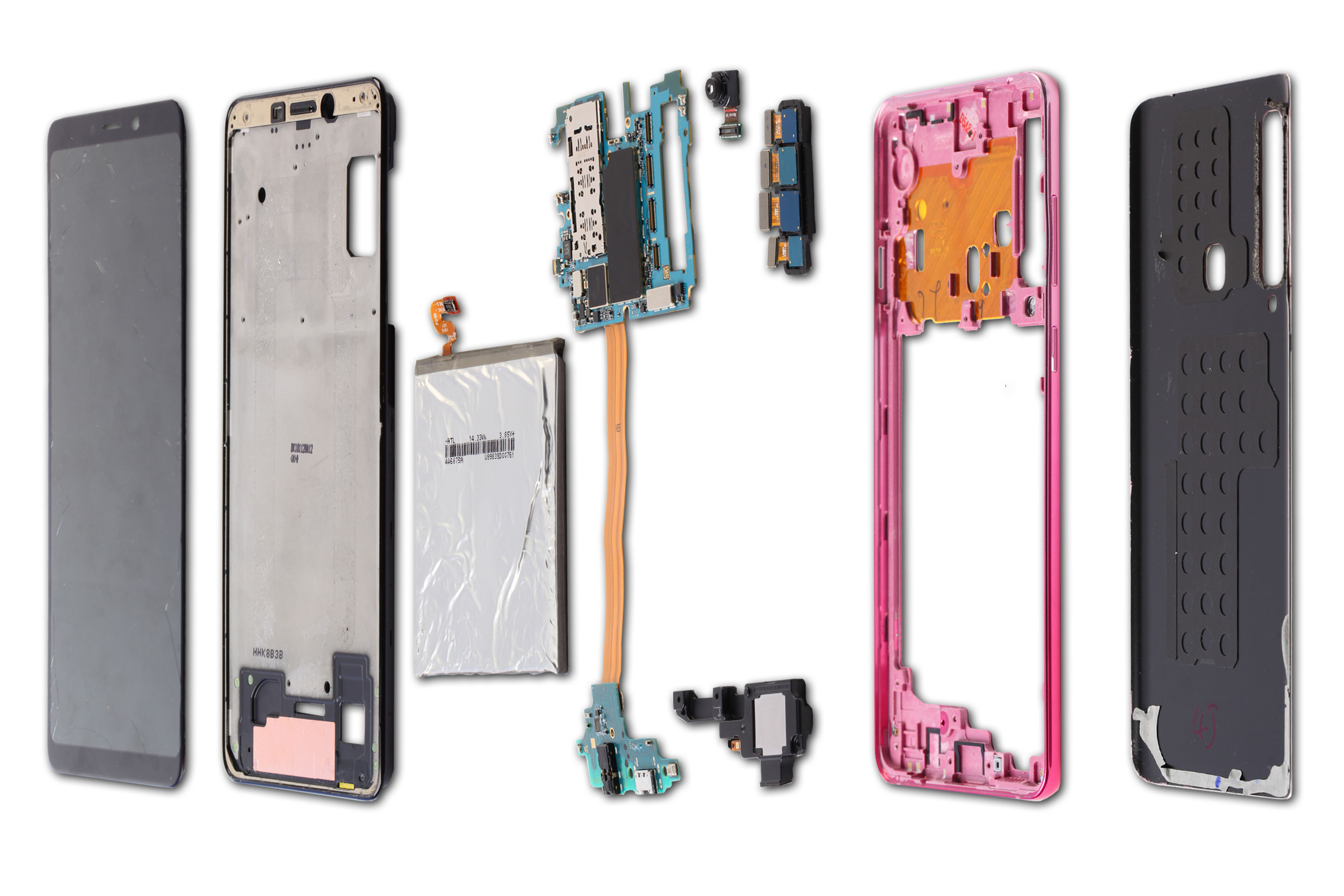 三星 galaxy a9s 拆解