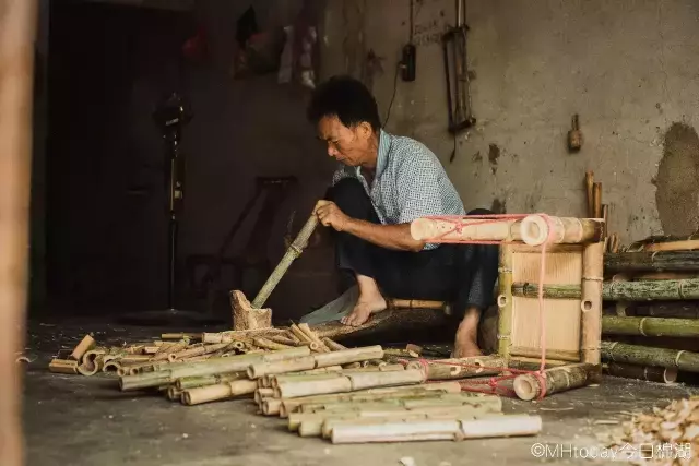 在没有空调的年代里，一张竹椅，那年最凉爽的记忆