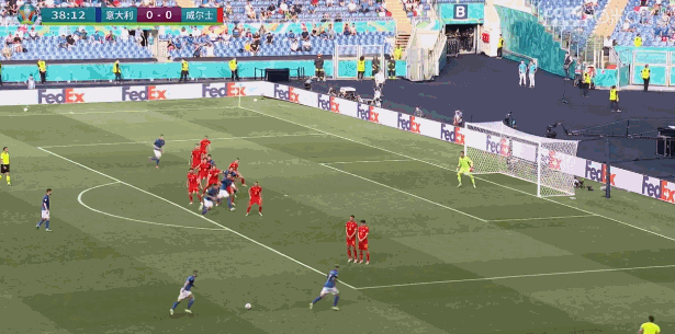 威尔士vs意大利比分（佩西纳破门意大利替补阵容1比0威尔士，三战全胜头名晋级）