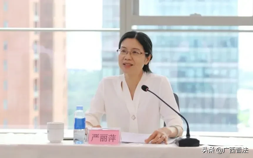 南宁市委常委、统战部部长严丽萍到广西万益律师事务所调研新的社会阶层人士律师行业统战工作实践创新工作