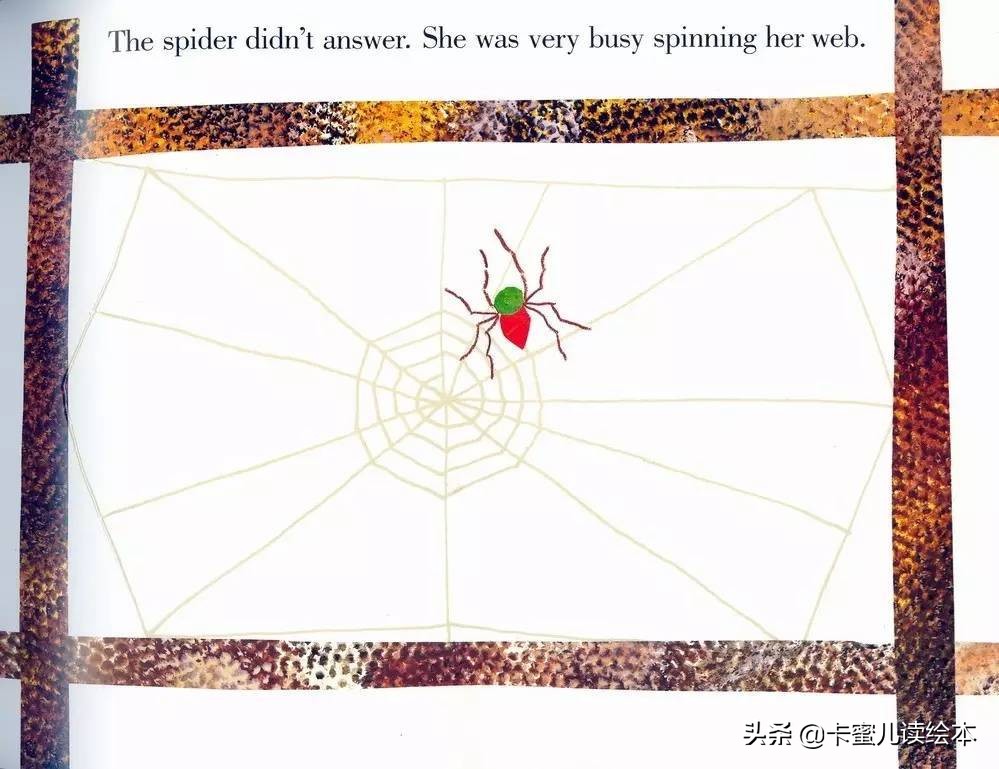 英文有声绘本《The Very Busy Spider》好忙的蜘蛛