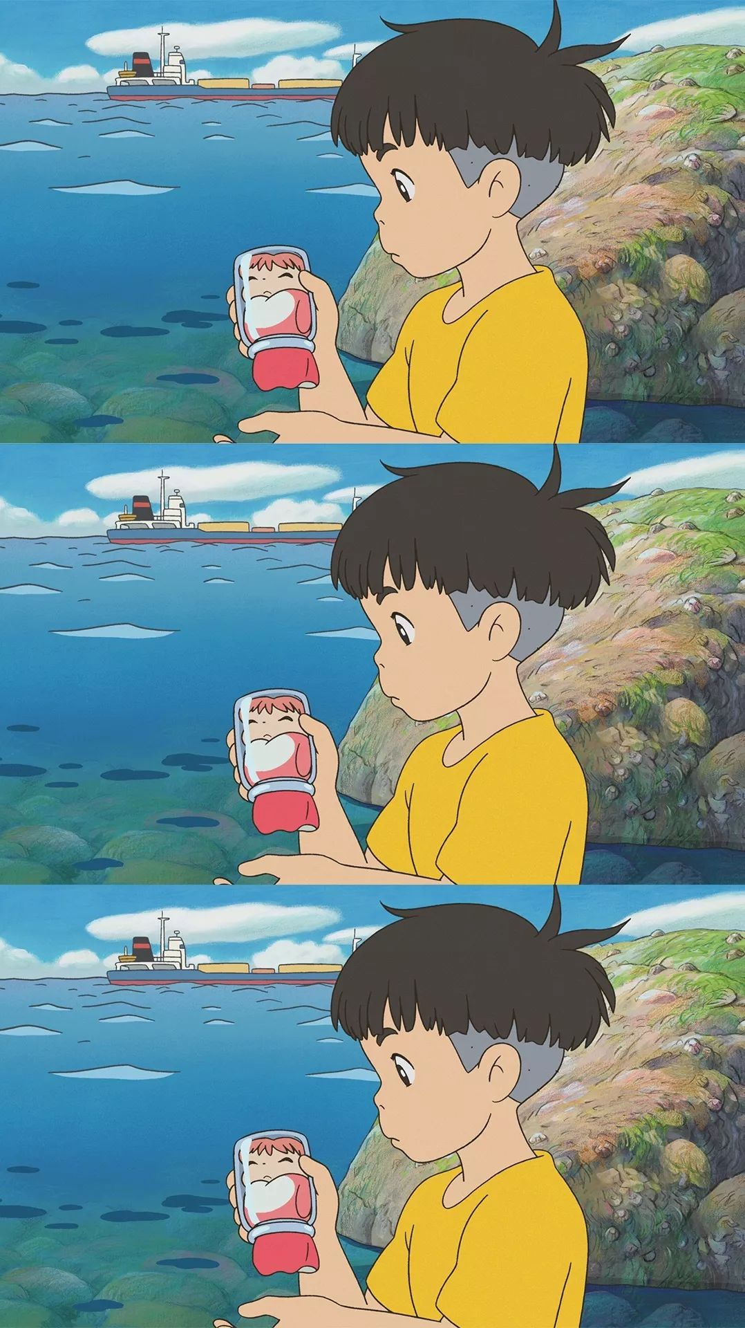 抖音爆火的波妞宗介壁纸,全在这里