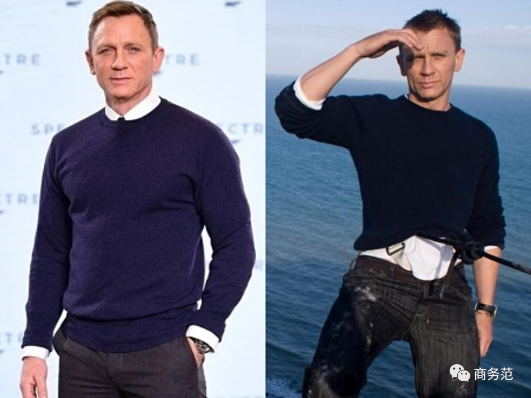 男人如何穿针织衫，才能像007一样高级有型？