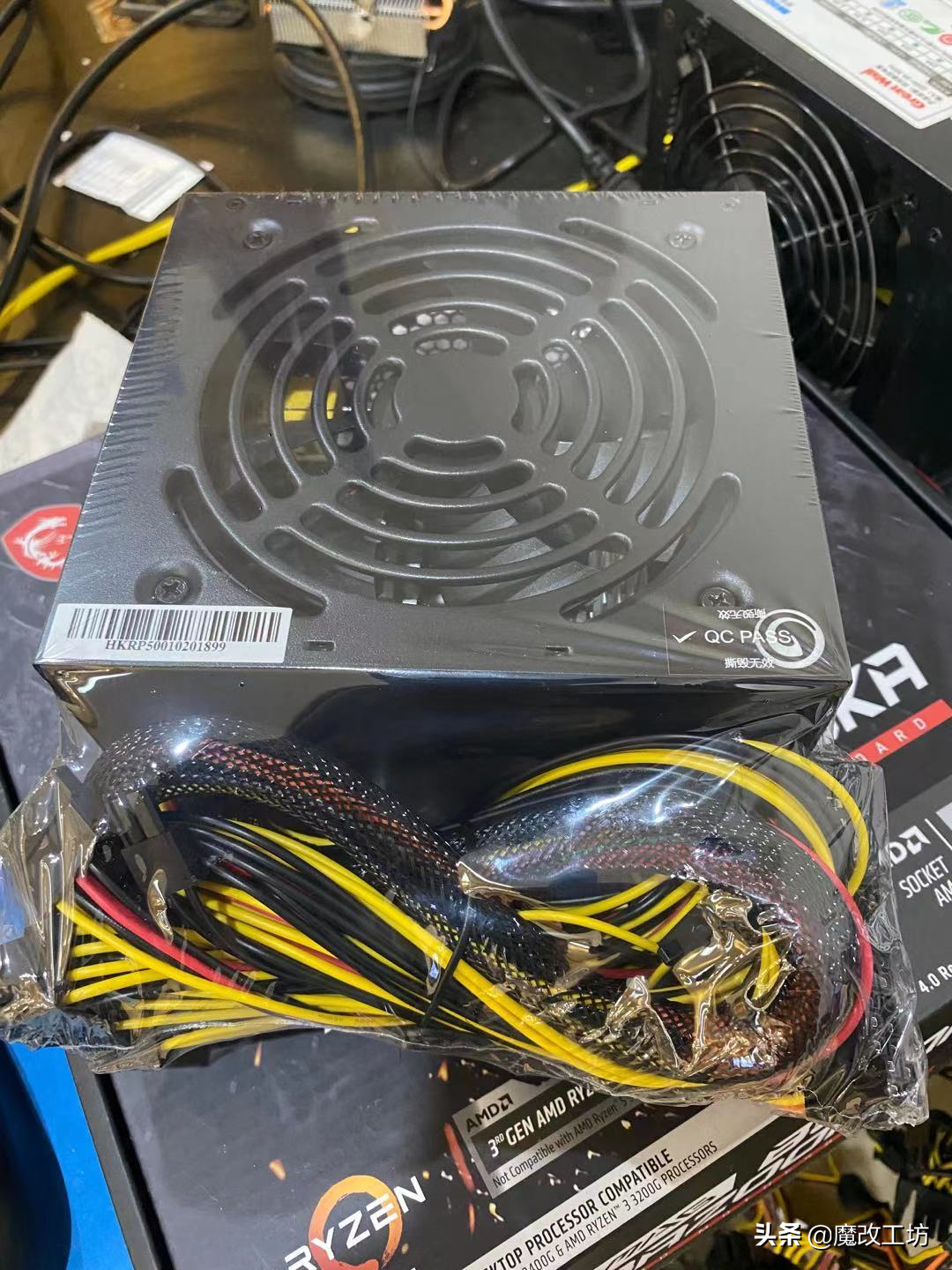 160元500W影驰新品电脑电源，廉价且静音拒绝80P认证