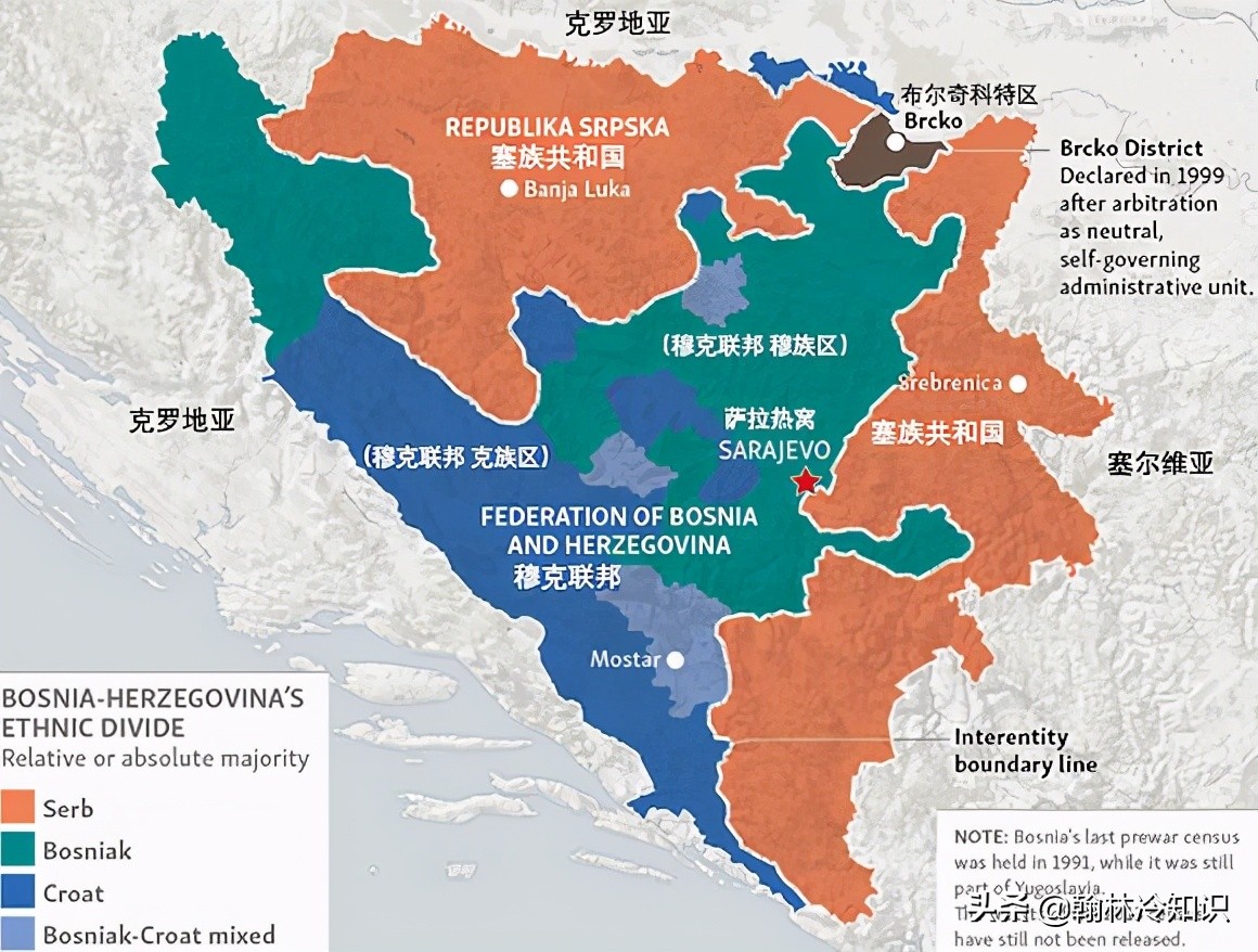 波黑地图(波黑地图出海口)