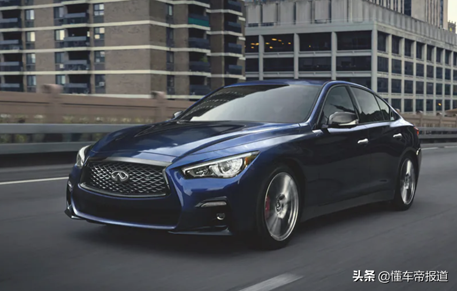 新车 | 约人民币27万起售，标配3.0T V6+后驱，新款英菲尼迪Q50发布