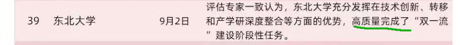 “双一流B”的东北大学被升级“双一流A”？在校生：可能性很大