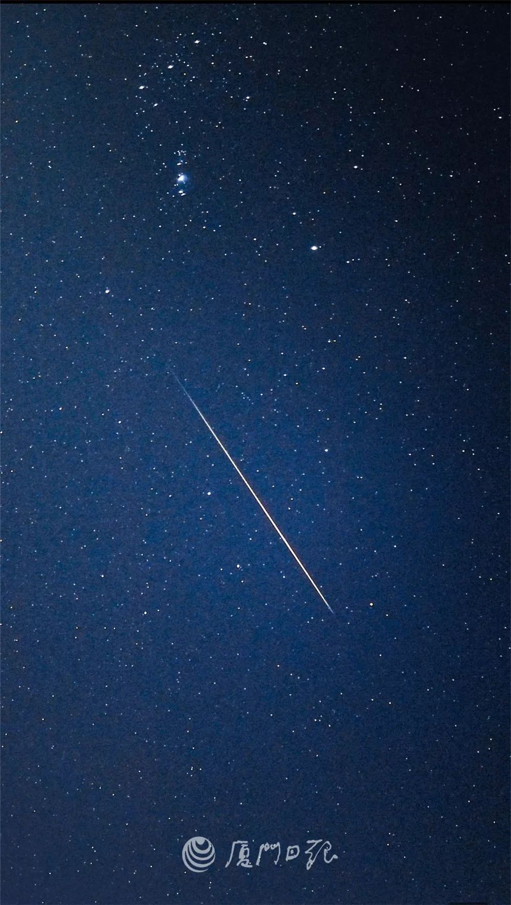 高清美图！流星雨“绽放”厦门夜空！晴好天气继续，冷空气也在路上