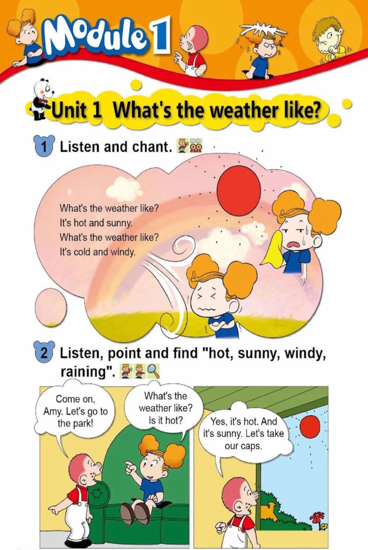 **Weather Words: Sunny, Rainy, Windy Days for Second Grade**