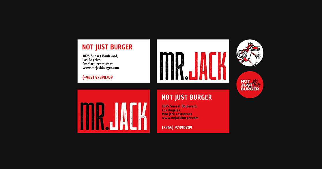 MR.JACK炸鸡汉堡品牌 | 充满热情的美式趣味风格