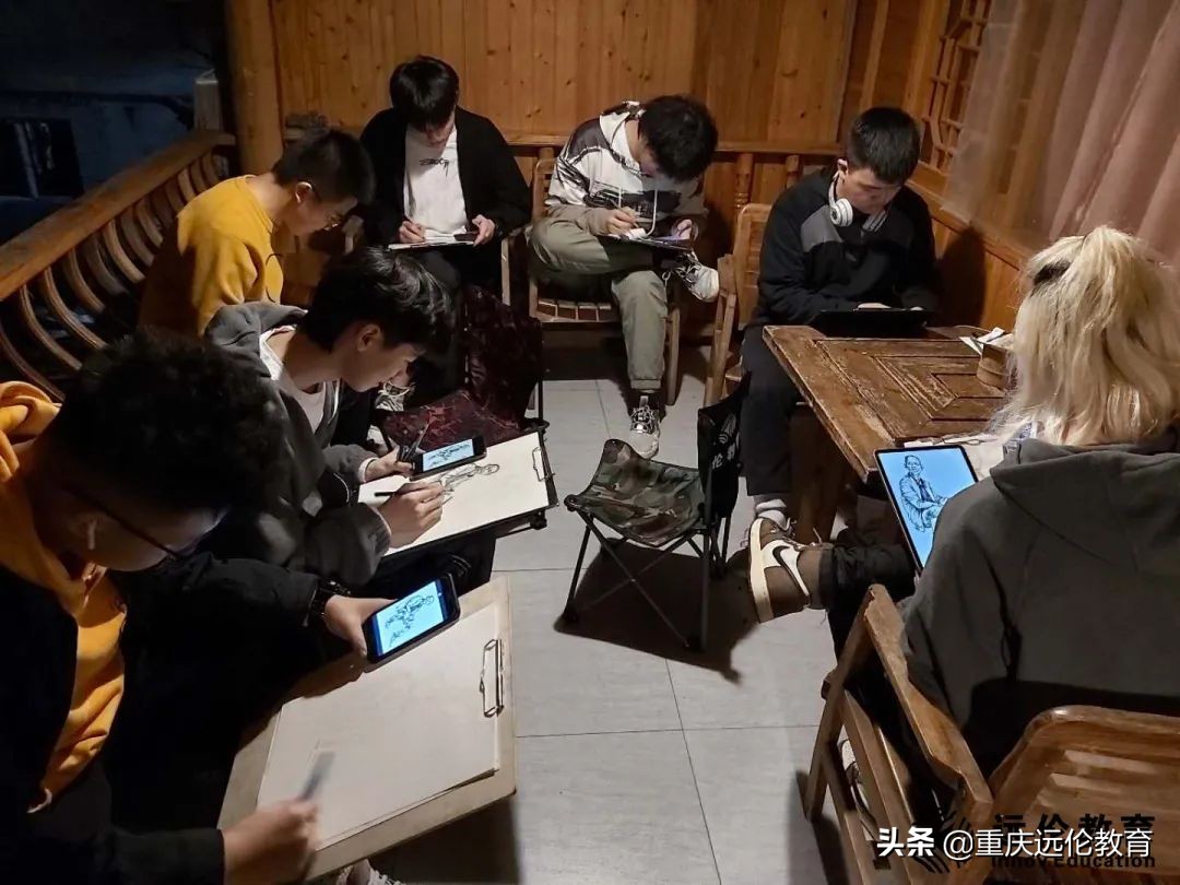 远伦写生回顾｜执笔绘梦，你们才是最美的风景！附优秀作品汇报