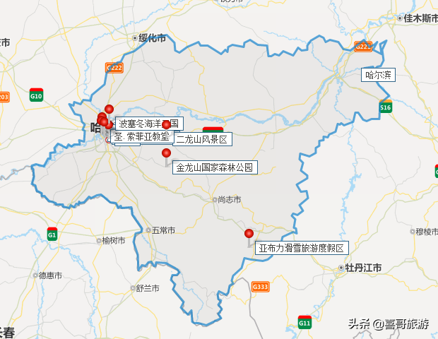 哈尔滨旅游路线(黑龙江哈尔滨十大景点有哪些？自驾游玩如何安排行程路线？)