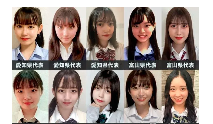 日本高中生颜值代表队亮相，网友：男生各有特色，女生千篇一律