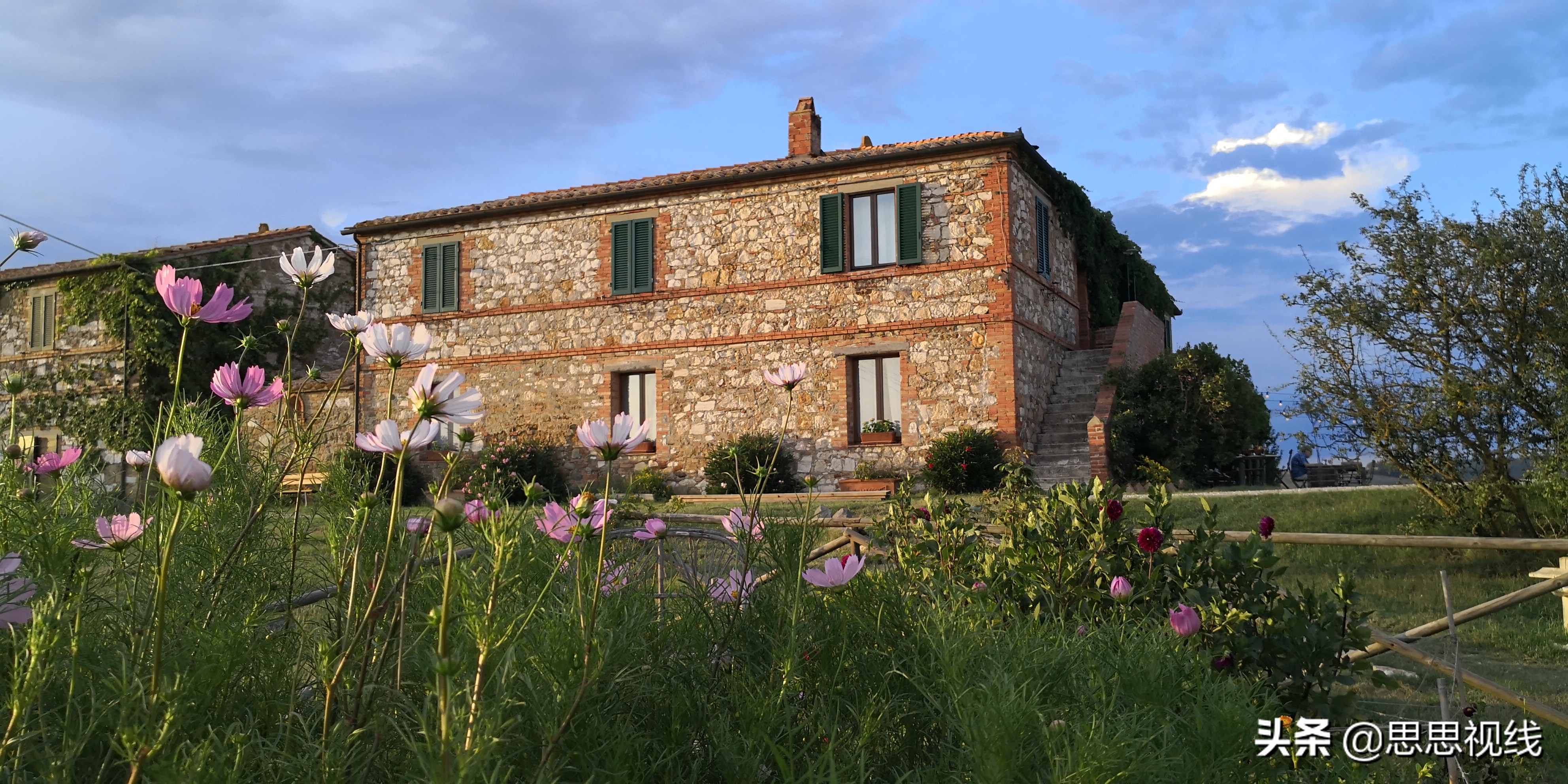 隆科托斯卡纳(艳阳下的托斯卡纳,推窗可见风景的农庄)