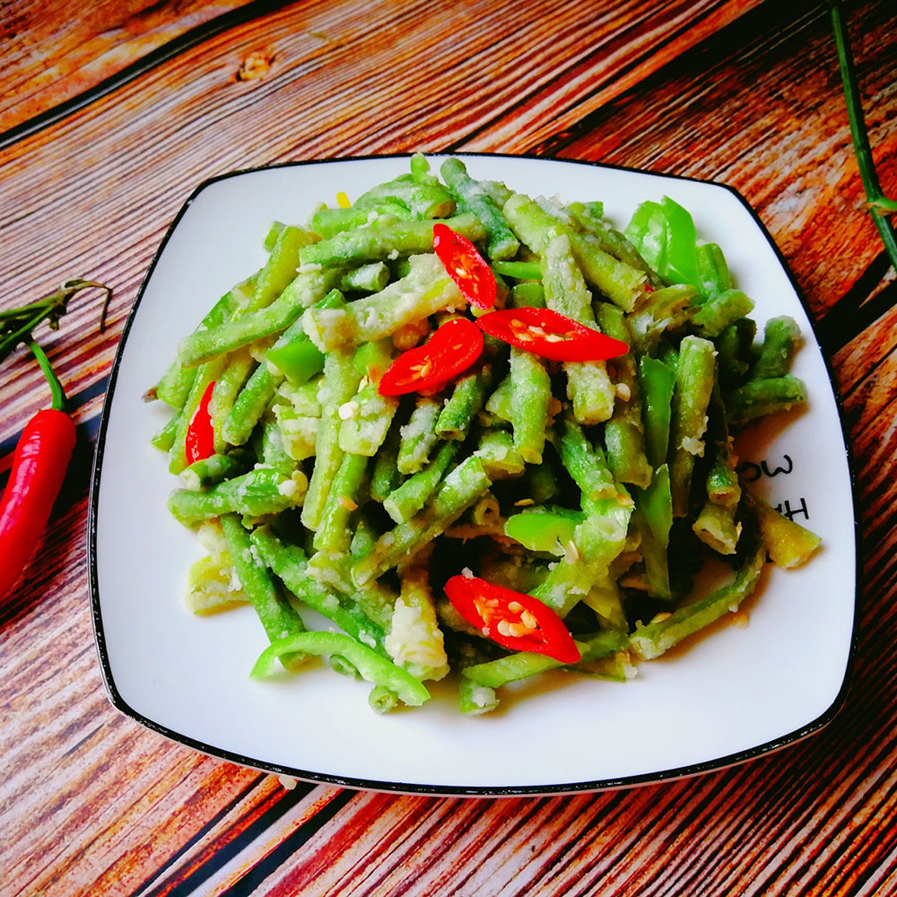 图片[5]-【粉蒸豆角】做法步骤图 家常好吃又营养丰富-起舞食谱网