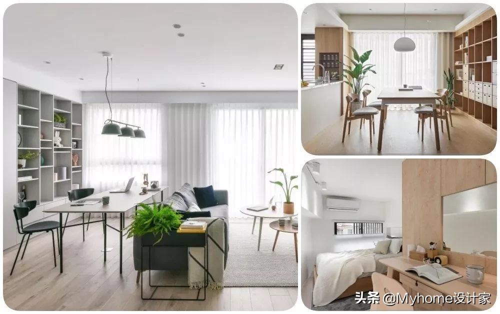 在家好环境，办公高效率！客厅、餐厅、卧室这样搞，上班好快乐