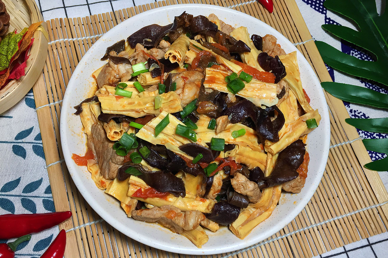 圖片[6]-【滑肉燴腐竹】做法步驟圖 美味下飯又能解饞-起舞食譜網(wǎng)
