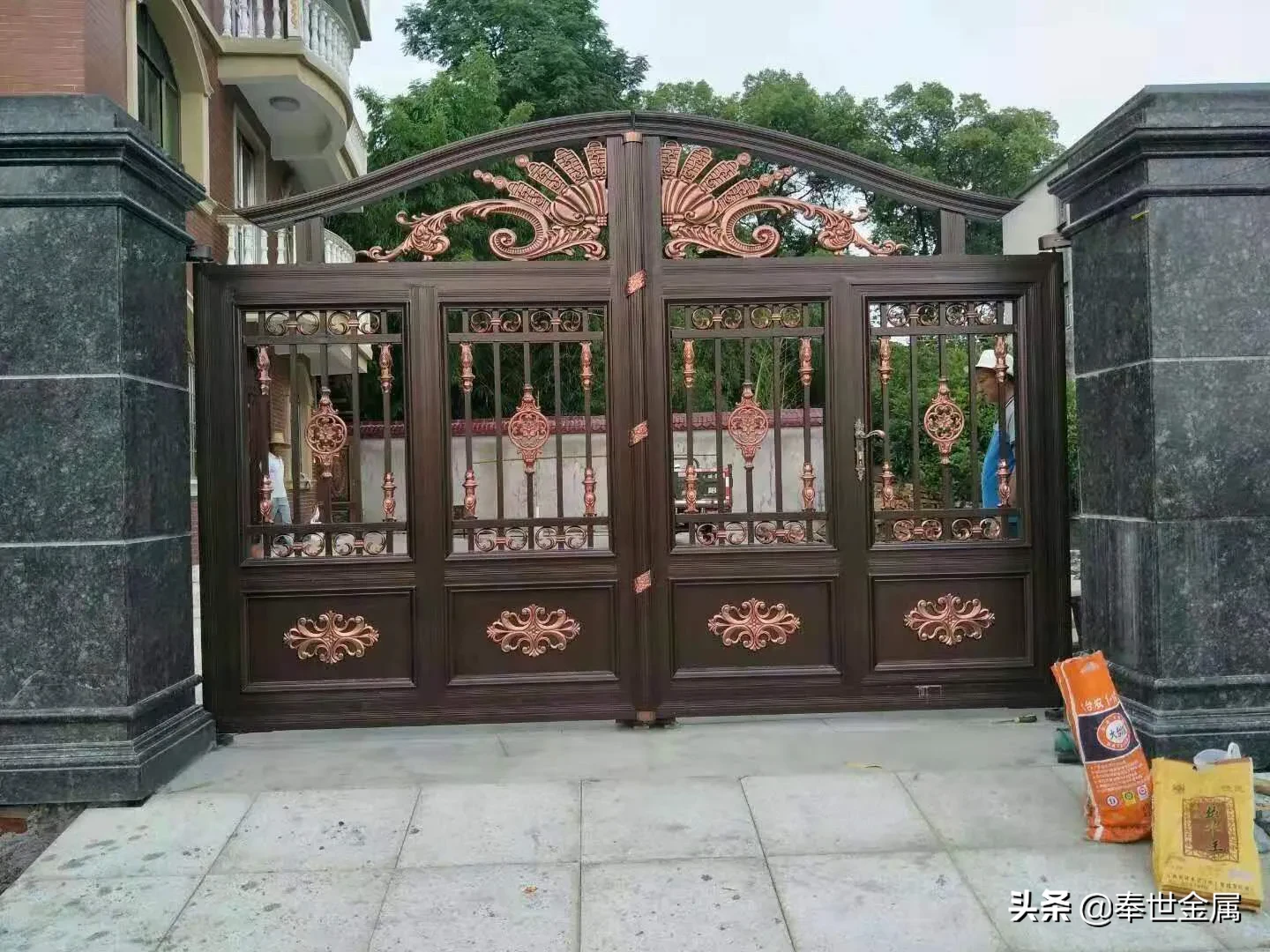 铝艺庭院门用什么焊机?有10多个朋友不知道,我这里给大家说清楚