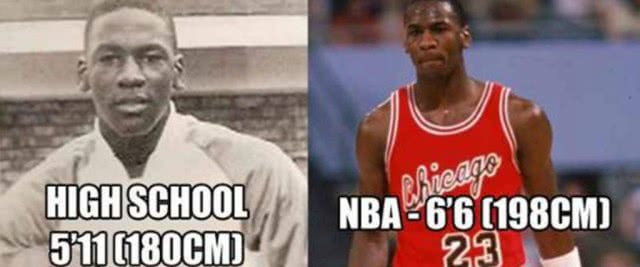 nba球星为什么这么高（NBA身高暴增的球员！乔丹靠一方法1年长17cm，浓眉曾经188打后卫）-趣拿体育