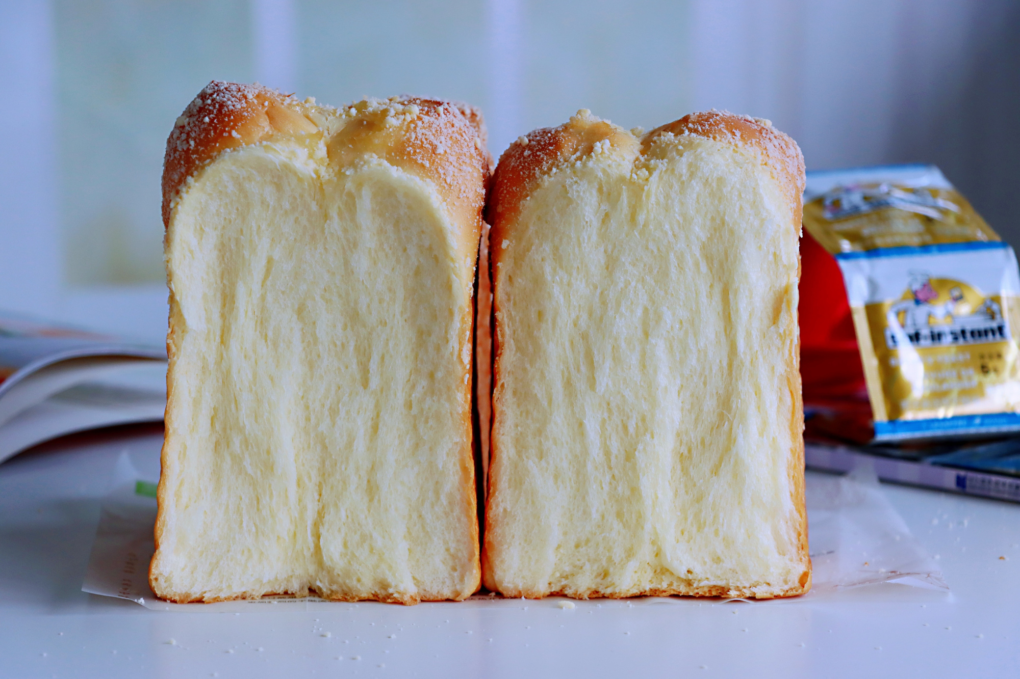 图片[15]-【豆浆吐司】做法步骤图 松软拉丝 放3天也不硬-起舞食谱网